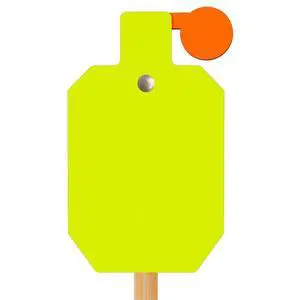 AR500 Steel Hostage Reactive IDPA Shooting Target 3/8" Thick Armored Steel Torso Targets - Neon Color AR500 Steel Hostage Reactive IDPA Shooting Target 3/8" Thick Armored Steel Torso Targets - Neon Color