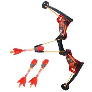 HyperStrike FireTek Bow Archer Pack, Light Up Bow and Light Up Zonic Whistle Arrows, Shoots Arrows Over 200ft, Outdoor Play with Friends and Family, for Ages 14+ (Red) HyperStrike FireTek Bow Archer Pack, Light Up Bow and Light Up Zonic Whistle Arrows, Shoots Arrows Over 200ft, Outdoor Play with Friends and Family, for Ages 14+ (Red)
