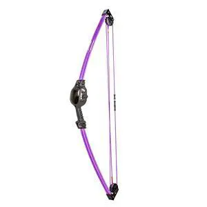 Spark Youth Bow Set, Recommended for Ages 5 to 10, Ambidextrous, Includes 2 Arrows, Armguard, Quiver Spark Youth Bow Set, Recommended for Ages 5 to 10, Ambidextrous, Includes 2 Arrows, Armguard, Quiver