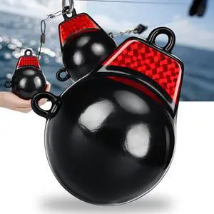 Coated Downrigger Ball Weight with Keel Downrigger Weights Vinyl-Coated Trolling Weight for Boats Round Marine Accessories Black Coated Downrigger Ball Weight with Keel Downrigger Weights Vinyl-Coated Trolling Weight for Boats Round Marine Accessories Black