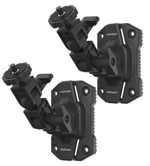 Trail Cameras Mounting Bracket with 1/4" -20 Threaded Insert 360°Rotating Adjustable Holder for Outdoor Hunting Gear Accessory, Game Camera Holder Monitor Stand Hunting Camera Kit (2 Pack) Trail Cameras Mounting Bracket with 1/4" -20 Threaded Insert 360°Rotating Adjustable Holder for Outdoor Hunting Gear Accessory, Game Camera Holder Monitor Stand Hunting Camera Kit (2 Pack)