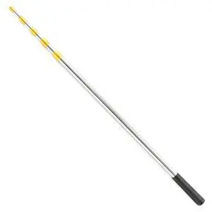 Retractable Fishing Gaff, 4.8/6.6/7.8/9.4/16.4ft Telescopic Fishing Gaff with 8mm Screw, Capable for Fish Gig Spear Harpoon Hook, Ice and Saltwater Fishing Gaff Pole for Hunting Fish Frog Mole Retractable Fishing Gaff, 4.8/6.6/7.8/9.4/16.4ft Telescopic Fishing Gaff with 8mm Screw, Capable for Fish Gig Spear Harpoon Hook, Ice and Saltwater Fishing Gaff Pole for Hunting Fish Frog Mole