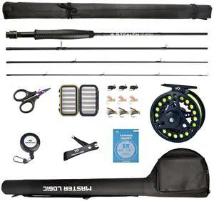 Stealth Fly Fishing Rod Combo Starter Kit Stealth Fly Fishing Rod Combo Starter Kit