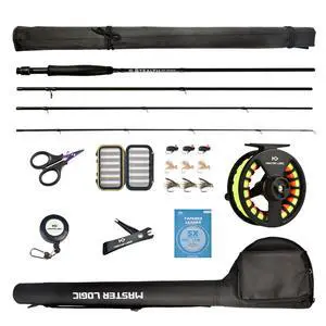 Stealth Fly Fishing Rod Combo Starter Kit Stealth Fly Fishing Rod Combo Starter Kit