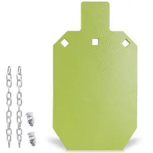 AR500 Steel Shooting Targets, Laser-Cut Metal Targets with High-Visibility Glow Neon Color for Reactive Range Shooting AR500 Steel Shooting Targets, Laser-Cut Metal Targets with High-Visibility Glow Neon Color for Reactive Range Shooting
