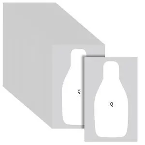 Paper Shooting Targets 20 x 32 Inch Large Paper Rifle Q Targets Center Mass Silhouette for Range Shooting Training Qualification for Gun Pistol Rifle Practice Paper Shooting Targets 20 x 32 Inch Large Paper Rifle Q Targets Center Mass Silhouette for Range Shooting Training Qualification for Gun Pistol Rifle Practice