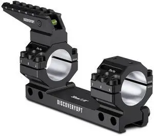 Heavy Duty Cantilever Scope Mount, Picatinny One Piece Base with Integrated Top Rail, 34mm Tubes, 1.18" Center Height, for Rifle Scope Mounting Heavy Duty Cantilever Scope Mount, Picatinny One Piece Base with Integrated Top Rail, 34mm Tubes, 1.18" Center Height, for Rifle Scope Mounting