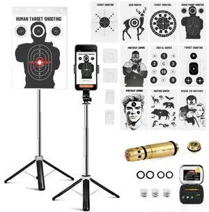 Dry Fire Laser Training System, Laser Shooting Training, Compatible with 9mm Caliber, for Shooting Training Practice, Free App, Includes Laser Training Cartridge & Dozens of Drills Dry Fire Laser Training System, Laser Shooting Training, Compatible with 9mm Caliber, for Shooting Training Practice, Free App, Includes Laser Training Cartridge & Dozens of Drills