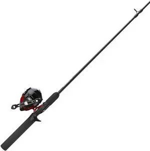 404 Spincast Reel and Fishing Rod Combo, 6-Foot 2-Piece Fishing Pole, Size 40 Reel, Right-Hand Retrieve, Pre-Spooled with 15-Pound Line, Black/Red 404 Spincast Reel and Fishing Rod Combo, 6-Foot 2-Piece Fishing Pole, Size 40 Reel, Right-Hand Retrieve, Pre-Spooled with 15-Pound Line, Black/Red