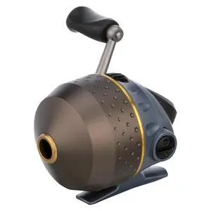 President Spincast Reel, Size 10 Fishing Reel, Right/Left Handle Position, Aluminum Spool, Dial Drag System President Spincast Reel, Size 10 Fishing Reel, Right/Left Handle Position, Aluminum Spool, Dial Drag System