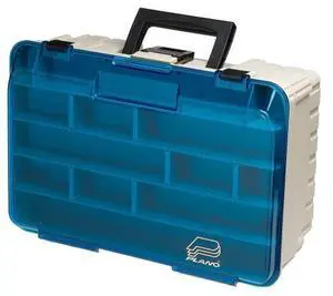 Two Level Magnum 3500 Tackle Box, Beige, 1-(Pack),Sandstone/Blue Two Level Magnum 3500 Tackle Box, Beige, 1-(Pack),Sandstone/Blue