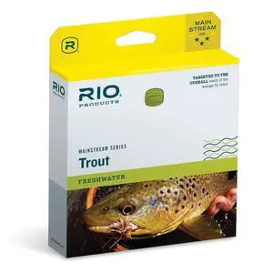 Mainstream Trout DT Fly Line - Developed for the Average Fly Fishermen - Easy Casting and Smooth Design - Floating Freshwater Line Mainstream Trout DT Fly Line - Developed for the Average Fly Fishermen - Easy Casting and Smooth Design - Floating Freshwater Line