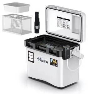 13-19 QT Live Bait Cooler, Leak-Proof Fishing Cooler with Rechargeable Aerator, Portable Fish Livewell for Boat, Insulated Minnow Bucket for Shrimp & Live Fish, Hard Cooler Box for Fishing 13-19 QT Live Bait Cooler, Leak-Proof Fishing Cooler with Rechargeable Aerator, Portable Fish Livewell for Boat, Insulated Minnow Bucket for Shrimp & Live Fish, Hard Cooler Box for Fishing