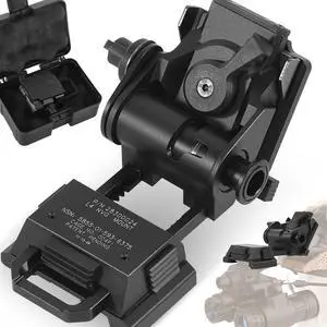 NVG Mount for PVS14/15/18 G24 Night Vision Goggles Adjustable L4 G24 Metal NVG Helmet Mount PVS 31 CNC Dovetail NVG Mount NVG Mount for PVS14/15/18 G24 Night Vision Goggles Adjustable L4 G24 Metal NVG Helmet Mount PVS 31 CNC Dovetail NVG Mount