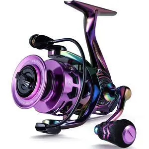 Fishing Reel, Colorful Ultralight Spinning Reels with Graphite Frame 6.0:1 High Speed, Over 39 lbs Carbon Drag for Saltwater or Freshwater Fishing Fishing Reel, Colorful Ultralight Spinning Reels with Graphite Frame 6.0:1 High Speed, Over 39 lbs Carbon Drag for Saltwater or Freshwater Fishing