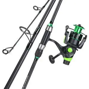 Surf Fishing Rod Combo IM8 Carbon 3 Piece Travel Spinning Rod with 4000 Size Spinning Reel (9'/10'/11'/12') Surf Fishing Rod Combo IM8 Carbon 3 Piece Travel Spinning Rod with 4000 Size Spinning Reel (9'/10'/11'/12')