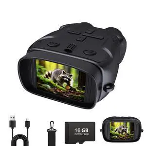 Night Vision Goggles for Kids with Memory Card, 5X Zoom Kids Night Vision Binoculars - 1080P HD Digital Camera, Great Birthday Gifts for 3-8 Year Olds.Black Night Vision Goggles for Kids with Memory Card, 5X Zoom Kids Night Vision Binoculars - 1080P HD Digital Camera, Great Birthday Gifts for 3-8 Year Olds.Black