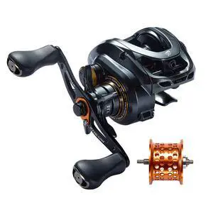 GKA200 Baitcasting Fishing Reel - 7.1:1/8.1:1 High-Speed Gear Ratio, 20LB Carbon Drag, 30Levels Magnet Braking System, Low Profile Design with Dual spools for Freshwater/Saltwater Fishing GKA200 Baitcasting Fishing Reel - 7.1:1/8.1:1 High-Speed Gear Ratio, 20LB Carbon Drag, 30Levels Magnet Braking System, Low Profile Design with Dual spools for Freshwater/Saltwater Fishing