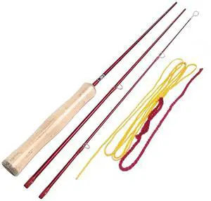 4'0'' Practice Fly Rod for Beginners Casting 3 Pieces Game Fly Fishing Rod 4'0'' Practice Fly Rod for Beginners Casting 3 Pieces Game Fly Fishing Rod