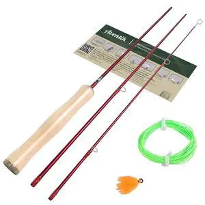 4'0'' Practice Fly Rod for Beginners Casting 3 Pieces Game Fly Fishing Rod 4'0'' Practice Fly Rod for Beginners Casting 3 Pieces Game Fly Fishing Rod