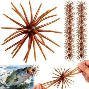 20 PCS Urchin baits for bassfishing, Multi Tentacle Sea Urchin Fishing Lures, for Saltwater Freshwater Trout Bass Redfish Grouper Inshore Offshore Fishing 20 PCS Urchin baits for bassfishing, Multi Tentacle Sea Urchin Fishing Lures, for Saltwater Freshwater Trout Bass Redfish Grouper Inshore Offshore Fishing