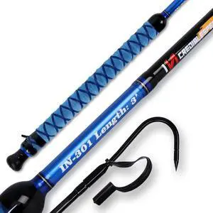 Fishing Gaff Portable Fish Gaff with Stainless Steel Fishing Hook,Non-Slip Grip Handle and Fiberglass Shaft for Saltwater Offshore 3'/5'/6'/6'6" Fishing Gaff Portable Fish Gaff with Stainless Steel Fishing Hook,Non-Slip Grip Handle and Fiberglass Shaft for Saltwater Offshore 3'/5'/6'/6'6"