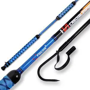 Fishing Gaff Portable Fish Gaff with Stainless Steel Fishing Hook,Non-Slip Grip Handle and Fiberglass Shaft for Saltwater Offshore 3'/5'/6'/6'6" Fishing Gaff Portable Fish Gaff with Stainless Steel Fishing Hook,Non-Slip Grip Handle and Fiberglass Shaft for Saltwater Offshore 3'/5'/6'/6'6"