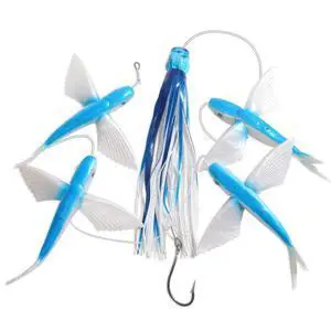 Flying Fish Fishing Trolling Lures Baits with Rigged Hook 9/0 for Marlin Tuna Mahi Dolphin Durado Wahoo Big Game Saltwater Fishing Tackle Flying Fish Fishing Trolling Lures Baits with Rigged Hook 9/0 for Marlin Tuna Mahi Dolphin Durado Wahoo Big Game Saltwater Fishing Tackle
