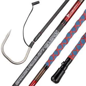 Fishing Gaff Saltwater Fish Gaff with S316 Stainless Steel Fishing Hook Carbon Fiber Fishing Gaff Fishing Gaff Saltwater Fish Gaff with S316 Stainless Steel Fishing Hook Carbon Fiber Fishing Gaff