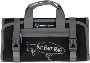 Big Bait Bag - 14 in., Roll-Up Lure Bag, Durable, Portable Storage for Large Baits & Gear Big Bait Bag - 14 in., Roll-Up Lure Bag, Durable, Portable Storage for Large Baits & Gear
