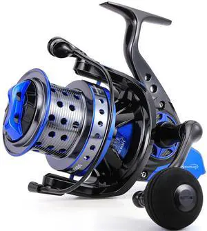 Spinning Reels 10000 Series Surf Fishing Reels, Ultra Smooth Powerful with CNC Aluminum Spool, Inshore & Offshore Saltwater Fishing Spinning Reels 10000 Series Surf Fishing Reels, Ultra Smooth Powerful with CNC Aluminum Spool, Inshore & Offshore Saltwater Fishing