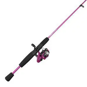 Slingshot Spinning Reel and Fishing Rod Combo, 2-Piece Medium-Light Durable Fiberglass Rod, Comfortable EVA Handle, Pre-Spooled with 8-Pound Cajun Fishing Line Slingshot Spinning Reel and Fishing Rod Combo, 2-Piece Medium-Light Durable Fiberglass Rod, Comfortable EVA Handle, Pre-Spooled with 8-Pound Cajun Fishing Line