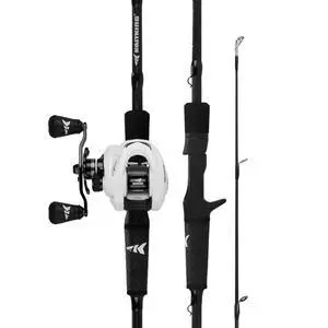 Crixus Fishing Rod and Reel Combo, High Performance Spinning & Baitcaster Combo, IM6 Graphite 2Pc Blanks, Zirconium Oxide Rings, SuperPolymer Handle, Lightweight Reel with Aluminum Spool Crixus Fishing Rod and Reel Combo, High Performance Spinning & Baitcaster Combo, IM6 Graphite 2Pc Blanks, Zirconium Oxide Rings, SuperPolymer Handle, Lightweight Reel with Aluminum Spool