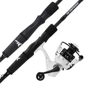 Crixus Fishing Rod and Reel Combo, High Performance Spinning & Baitcaster Combo, IM6 Graphite 2Pc Blanks, Zirconium Oxide Rings, SuperPolymer Handle, Lightweight Reel with Aluminum Spool Crixus Fishing Rod and Reel Combo, High Performance Spinning & Baitcaster Combo, IM6 Graphite 2Pc Blanks, Zirconium Oxide Rings, SuperPolymer Handle, Lightweight Reel with Aluminum Spool
