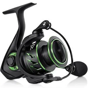 Viper X Spinning Reels, Carbon Fiber 33LBs Max Drag, 10+1 Shielded BB, Saltwater Freshwater Spinning Fishing Reel, 5.2:1/6.2:1 Viper X Spinning Reels, Carbon Fiber 33LBs Max Drag, 10+1 Shielded BB, Saltwater Freshwater Spinning Fishing Reel, 5.2:1/6.2:1