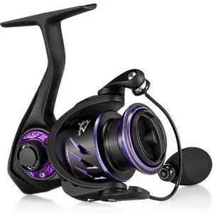 Viper X Spinning Reels, Carbon Fiber 33LBs Max Drag, 10+1 Shielded BB, Saltwater Freshwater Spinning Fishing Reel, 5.2:1/6.2:1 Viper X Spinning Reels, Carbon Fiber 33LBs Max Drag, 10+1 Shielded BB, Saltwater Freshwater Spinning Fishing Reel, 5.2:1/6.2:1