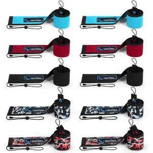 Neoprene Fishing Rod Sleeves for Casting, Spinning, Trolling Pole - Protective Cover Rod Sock with Hanging Loop & Lanyard- Floating, Puncture Resistant, Lightproof Neoprene Fishing Rod Sleeves for Casting, Spinning, Trolling Pole - Protective Cover Rod Sock with Hanging Loop & Lanyard- Floating, Puncture Resistant, Lightproof