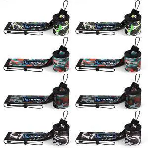 Neoprene Fishing Rod Sleeves for Casting, Spinning, Trolling Pole - Protective Cover Rod Sock with Hanging Loop & Lanyard- Floating, Puncture Resistant, Lightproof Neoprene Fishing Rod Sleeves for Casting, Spinning, Trolling Pole - Protective Cover Rod Sock with Hanging Loop & Lanyard- Floating, Puncture Resistant, Lightproof