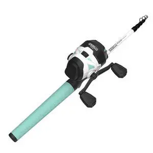 Roam Telescopic Fishing Rod and Spinning or Spincast Fishing Reel Combo, Durable 6-Foot Fiberglass Rod with ComfortGrip Handle, Pre-spooled with Cajun Fishing Line Roam Telescopic Fishing Rod and Spinning or Spincast Fishing Reel Combo, Durable 6-Foot Fiberglass Rod with ComfortGrip Handle, Pre-spooled with Cajun Fishing Line