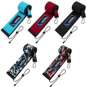 Neoprene Fishing Rod Sleeves for Casting, Spinning, Trolling Pole - Protective Cover Rod Sock with Hanging Loop & Lanyard- Floating, Puncture Resistant, Lightproof Neoprene Fishing Rod Sleeves for Casting, Spinning, Trolling Pole - Protective Cover Rod Sock with Hanging Loop & Lanyard- Floating, Puncture Resistant, Lightproof