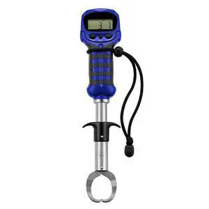 Fish Gripper with Digital Fish Scale, Memory Function Fishing Scale, Save Up to Most 10 Set of Weight, Saltwater-Resistant, Portable Stainless Steel Fish Lip Gripper, Fishing Gear Gift Fish Gripper with Digital Fish Scale, Memory Function Fishing Scale, Save Up to Most 10 Set of Weight, Saltwater-Resistant, Portable Stainless Steel Fish Lip Gripper, Fishing Gear Gift