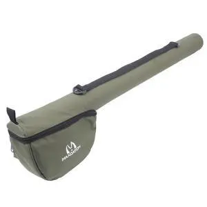 Maxcatch Fly Fishing Rod Case with Reel Pouch, Complete Protection Bag for 9FT 2/4 Piece Rods (Green, For 7.5' 4sec Fly Rod Length: 25.9'') Maxcatch Fly Fishing Rod Case with Reel Pouch, Complete Protection Bag for 9FT 2/4 Piece Rods (Green, For 7.5' 4sec Fly Rod Length: 25.9'')