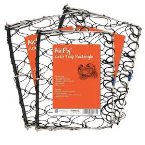 Foldable Castable Crab Trap - Crab Hawk & Crab Jaw Star Trap with Bait Clip - Portable Fishing Rod Crab Pot for Blue Crabs & Dungeness - Designed in USA Foldable Castable Crab Trap - Crab Hawk & Crab Jaw Star Trap with Bait Clip - Portable Fishing Rod Crab Pot for Blue Crabs & Dungeness - Designed in USA