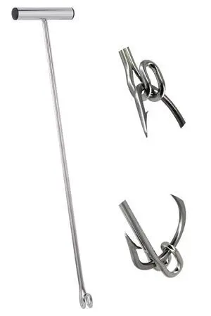 Stainless Steel Fishing Hook RemoverDehooker Tool,Push/Pull Hook RemoverAnti-Lost Saltwater Dehooker Tool Shark Hook Remover Stainless Steel Fishing Hook RemoverDehooker Tool,Push/Pull Hook RemoverAnti-Lost Saltwater Dehooker Tool Shark Hook Remover