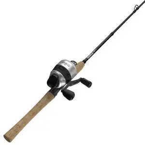 33 Cork Reel and Fishing Rod Combo, Graphite Rod with Cork Handle, QuickSet Anti-Reverse Fishing Reel with Bite Alert 33 Cork Reel and Fishing Rod Combo, Graphite Rod with Cork Handle, QuickSet Anti-Reverse Fishing Reel with Bite Alert