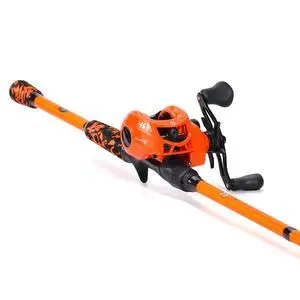 Baitcaster Combo, IM7 Graphite 2Pc Blank Rods,M/MH Power,EVA Handle & Stainless Steel Guides7.1:1 Gear Ratio, 18LB Drag for Bass, Walleye, Pike Baitcaster Combo, IM7 Graphite 2Pc Blank Rods,M/MH Power,EVA Handle & Stainless Steel Guides7.1:1 Gear Ratio, 18LB Drag for Bass, Walleye, Pike