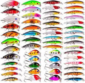 Bass Fishing Lures Kit Set Topwater Hard Baits Minnow Crankbait Pencil VIB Swimbait for Bass Pike Fit Saltwater and Freshwater Bass Fishing Lures Kit Set Topwater Hard Baits Minnow Crankbait Pencil VIB Swimbait for Bass Pike Fit Saltwater and Freshwater