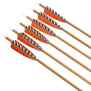 Elong 30" Archery Carbon Arrows Wood Camo Shaft Spine 600/700 Recurve Bows Turkey Feather Arrow Elong 30" Archery Carbon Arrows Wood Camo Shaft Spine 600/700 Recurve Bows Turkey Feather Arrow