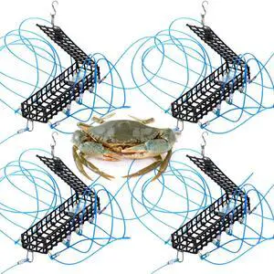 10 Loop Crab Snare Trap 6 Inch Length Catching Dungeness Crab Snare Trap with Reserve Loops for Fishing Poles Dungeness Blue Red Rock Crabs 10 Loop Crab Snare Trap 6 Inch Length Catching Dungeness Crab Snare Trap with Reserve Loops for Fishing Poles Dungeness Blue Red Rock Crabs