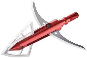 Gravedigger Extreme 4-Blade Hunting Hybrid Mechanical Broadhead with Cut-on-Contact Tip - 100 Grains | 2.25" Cutting Diameter | 3 Pack Gravedigger Extreme 4-Blade Hunting Hybrid Mechanical Broadhead with Cut-on-Contact Tip - 100 Grains | 2.25" Cutting Diameter | 3 Pack